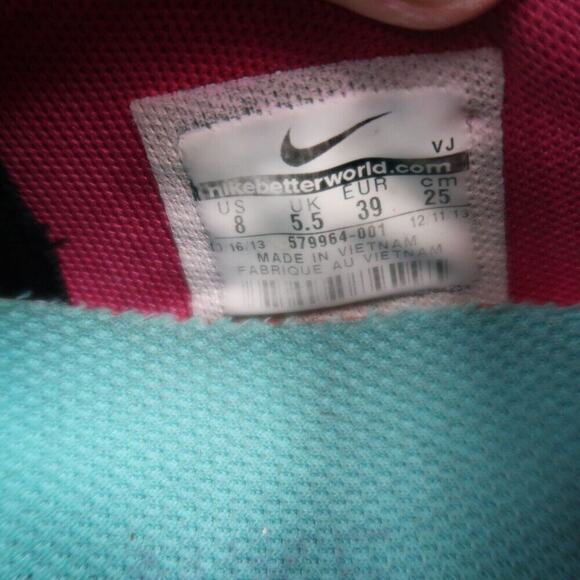 Nike Shoes Womens 8 Athletic Trainers Free 3.0 Advantage Running Sneaker Black - Picture 13 of 13